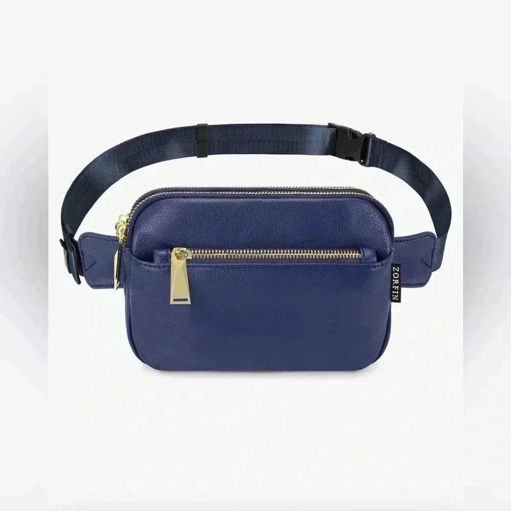 ZORFIN WOMENS BELT/CROSSBODY BAG IN BLUE - Picture 1 of 12